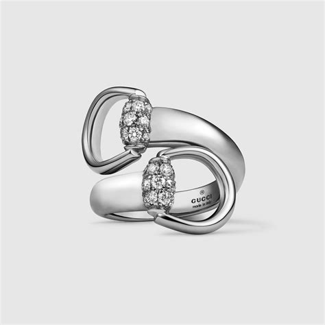 gucci horsebit ring australia|gucci white gold horsebit ring.